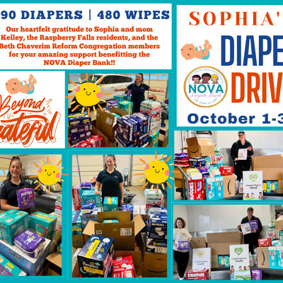 Sophia's Diaper Drive 2024