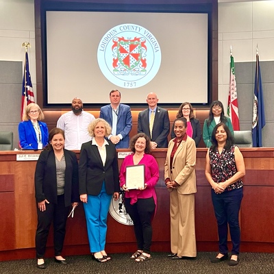 Proclamation of Diaper Need 2024 from Loudoun County Board of Supervisors