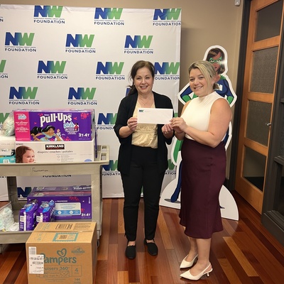 Diaper Drive and Donation from NWFCU Foundation