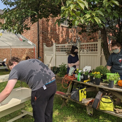 We all take part in the upkeep and beautification of our wonderful space!