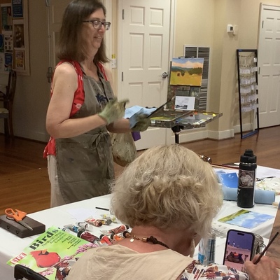 Painting Class with Kim T. Richards